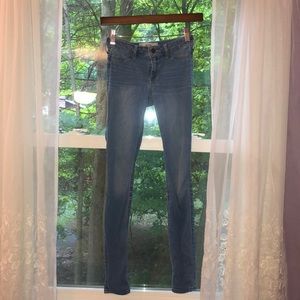 Hollister light wash jean leggings